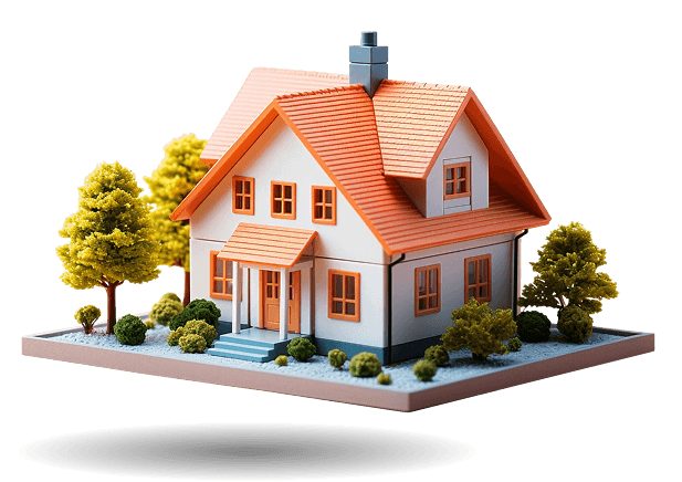 Miniature home model for Alira Properties