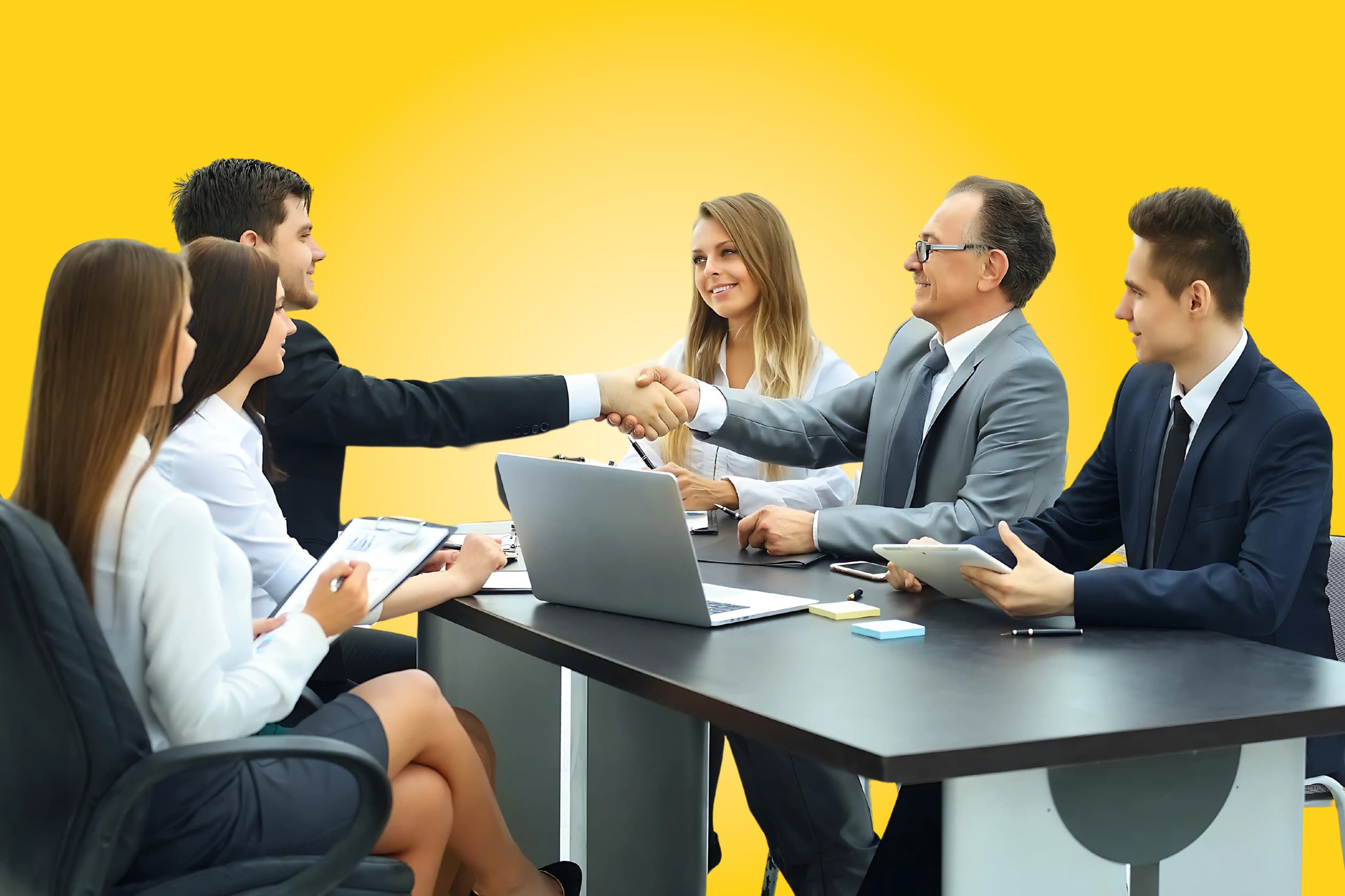 Bumppd strategists closing a partnership with a client