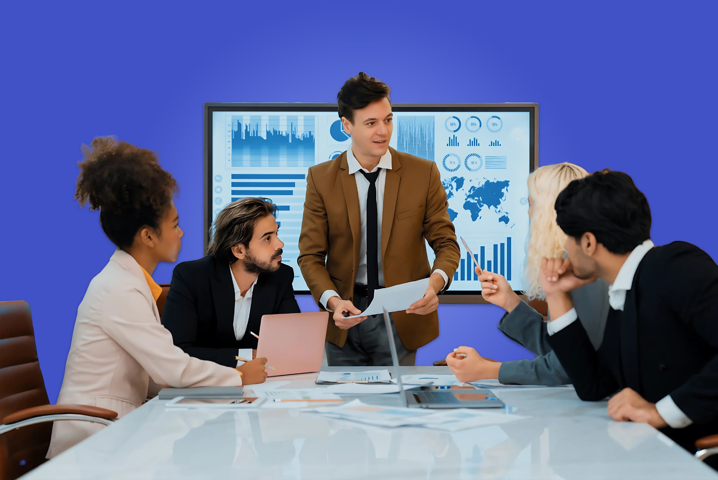 Bumppd strategists collaborating on campaign metrics